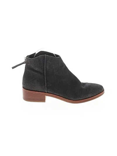 Pre-owned Dolce Vita Ankle Boots In Gray