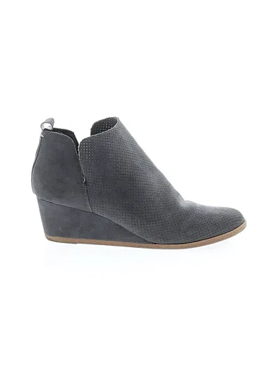 Pre-owned Dolce Vita Ankle Boots In Gray
