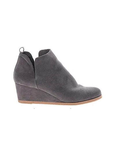 Pre-owned Dolce Vita Ankle Boots In Gray