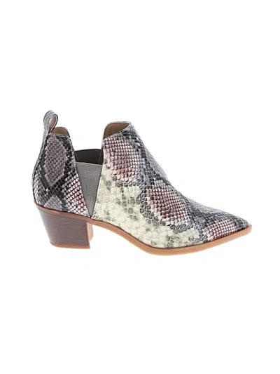Pre-owned Dolce Vita Ankle Boots In Gray