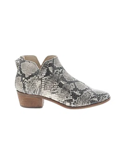 Pre-owned Dolce Vita Ankle Boots In Gray