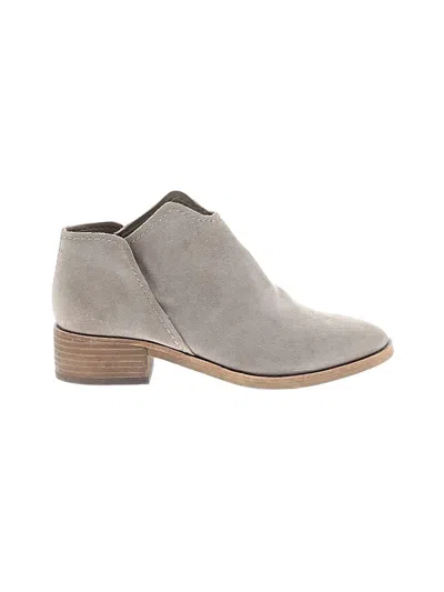 Pre-owned Dolce Vita Ankle Boots In Gray