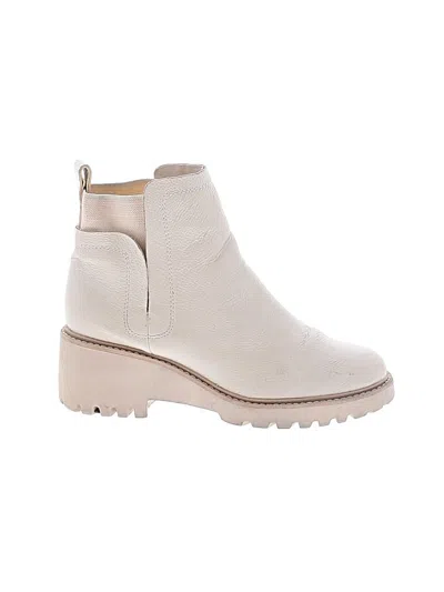 Pre-owned Dolce Vita Ankle Boots In Ivory