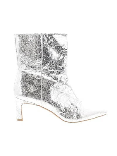 Pre-owned Dolce Vita Ankle Boots In Silver