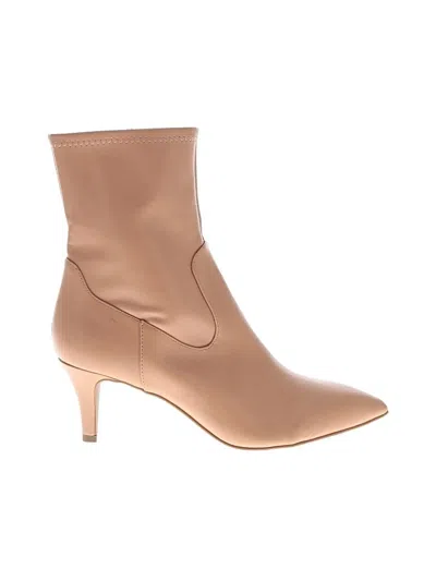 Pre-owned Dolce Vita Ankle Boots In Tan