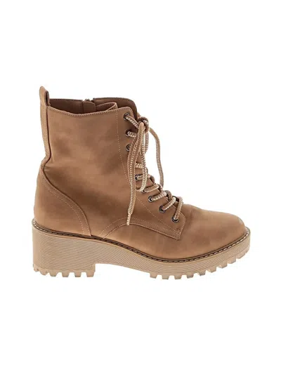 Pre-owned Dolce Vita Ankle Boots In Tan