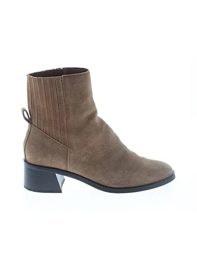 Pre-owned Dolce Vita Ankle Boots In Tan