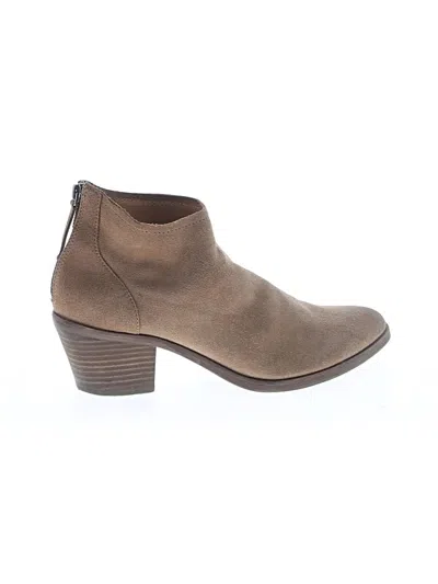 Pre-owned Dolce Vita Ankle Boots In Tan