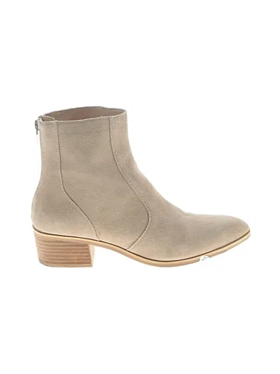 Pre-owned Dolce Vita Ankle Boots In Tan