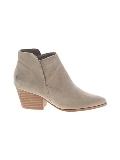 Pre-owned Dolce Vita Ankle Boots In Tan