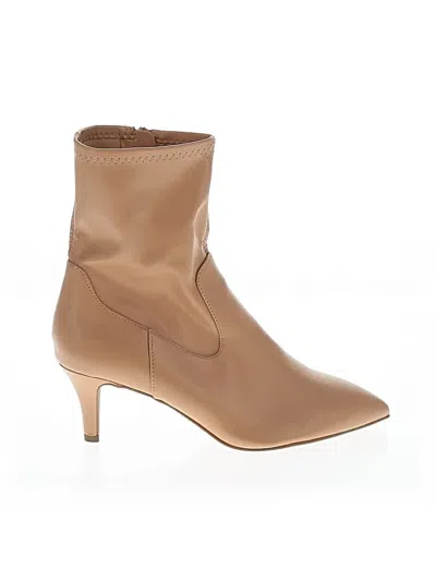 Pre-owned Dolce Vita Ankle Boots In Tan