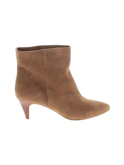 Pre-owned Dolce Vita Ankle Boots In Tan
