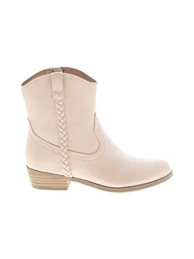 Pre-owned Dolce Vita Kids' Ankle Boots In White