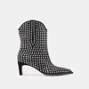 Dolce Vita Anzel Crystal Stud Booties Black Crystal