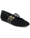 Dolce Vita Arayna Suede Flat In Black