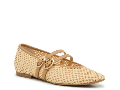 Dolce Vita Alenia Woven Mary Jane Flat In Gold