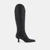 Dolce Vita Ariana Crystal Boots Black Metallic Crystal
