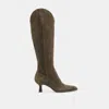 Dolce Vita Ariana Wide Calf Boots Army Suede
