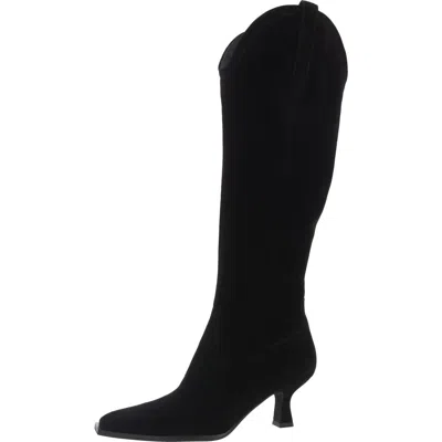 Dolce Vita Ariana Womens Two Tone Leather Knee-high Boots