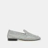 Dolce Vita Armond Flats Sky Blue Woven Leather