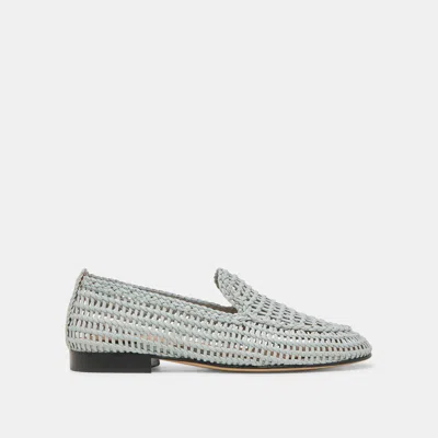 Dolce Vita Armond Flats Sky Blue Woven Leather