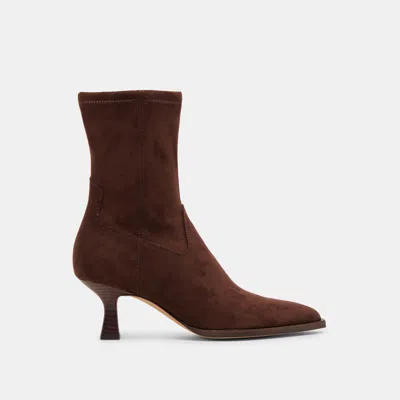 Dolce Vita Arya Boots Dk Brown Stella Suede
