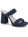 Dolce Vita Ashby Womens Faux Leather Open Toe Platform Sandals In Multi