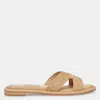 Dolce Vita Selda Raffia Slide Sandal In Multi