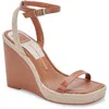 Dolce Vita Aurora Womens Embossed Square Toe Ankle Strap In Multi