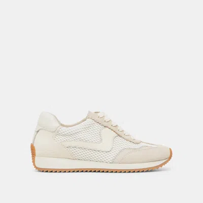 Dolce Vita B. Ntcd Mesh Sneakers White Woven Mesh