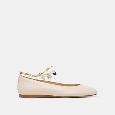 Dolce Vita Baiden Ballet Flats Bone Leather