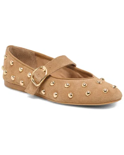 Dolce Vita Baila Suede Flat In Brown