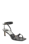 Dolce Vita Bamby Ankle Strap Sandal In Black Leather
