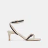 Dolce Vita Bamby Heels White Black Leather