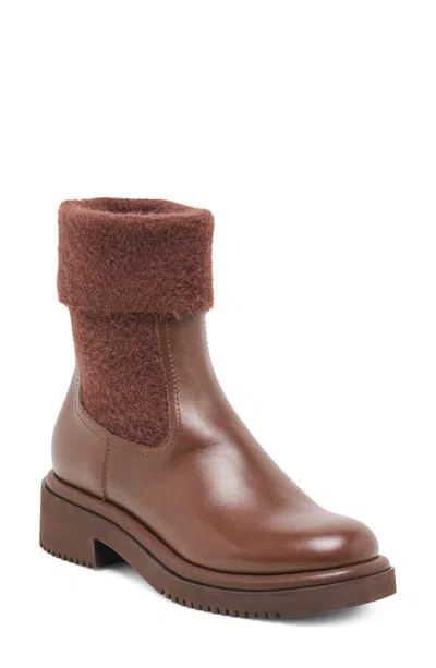 Dolce Vita Barbi Waterproof Leather Boot In Brown
