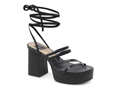 Dolce Vita Barbs Platform Sandal In Black