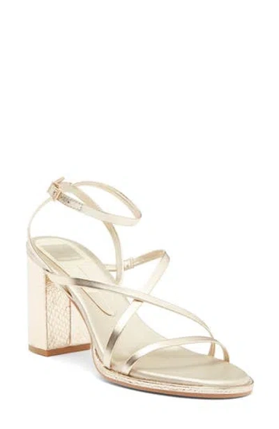 Dolce Vita Barly Sandal In Light Gold