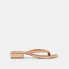 Dolce Vita Barty Sandals Light Tan Leather