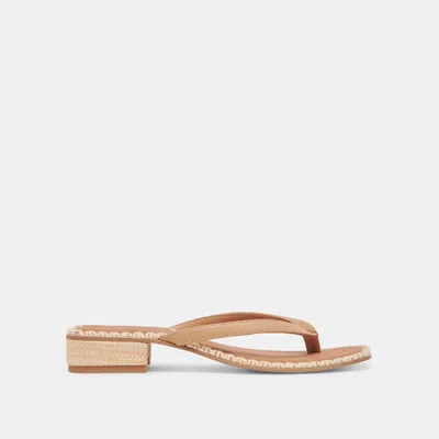 Dolce Vita Barty Sandals Light Tan Leather