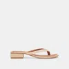 Dolce Vita Barty Sandals Lt Natural Raffia In Neutral