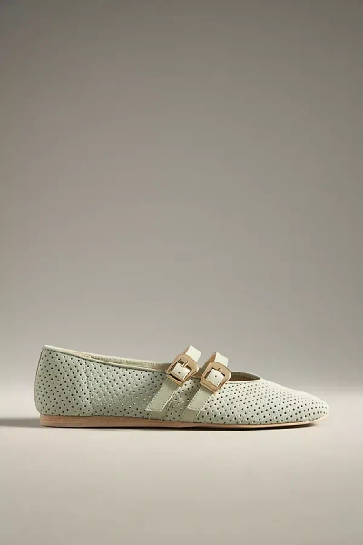 Dolce Vita Baylee Buckle Ballet Flats In Blue