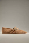 Dolce Vita Baylee Buckle Ballet Flats In Brown