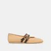 Dolce Vita Baylee Wide Ballet Flats Natural Raffia