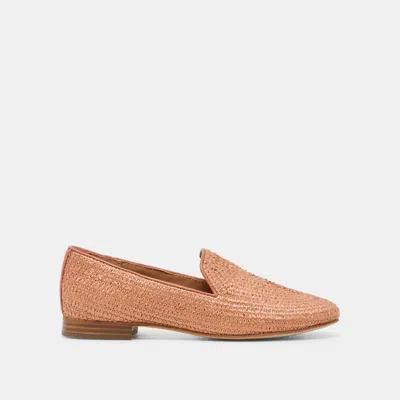 Dolce Vita Baylen Flats Maple Woven Raffia