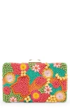 Dolce Vita Beaded Box Clutch In Multi