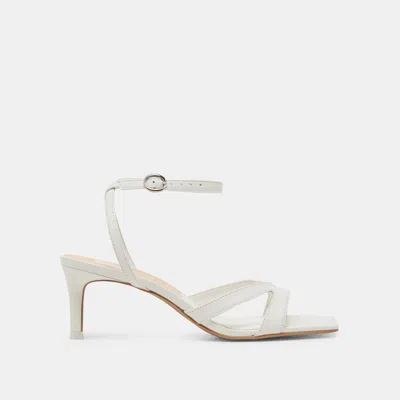 Dolce Vita Becki Heels True White Leather