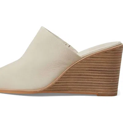 Dolce Vita Beema Leather Wedge In Neutral
