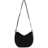 Dolce Vita Bennett Faux Leather & Suede Crossbody Bag In Black