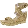 Dolce Vita Bhfo Womens Buckle Manmade Wedge Heels In Multi