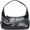 Dolce Vita Billy Leather Shoulder Bag In Black